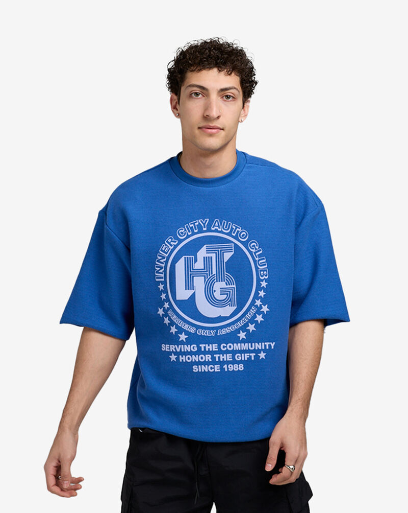 Honor The Gift Race Herringbone Tee HTG250191-BLU Blue 1