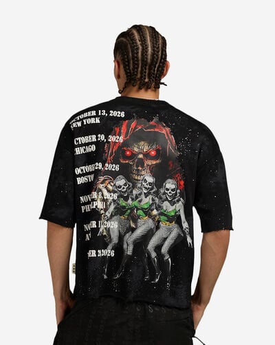 Hellfest Terry Cropped Tee Hellfest Terry Cropped Tee