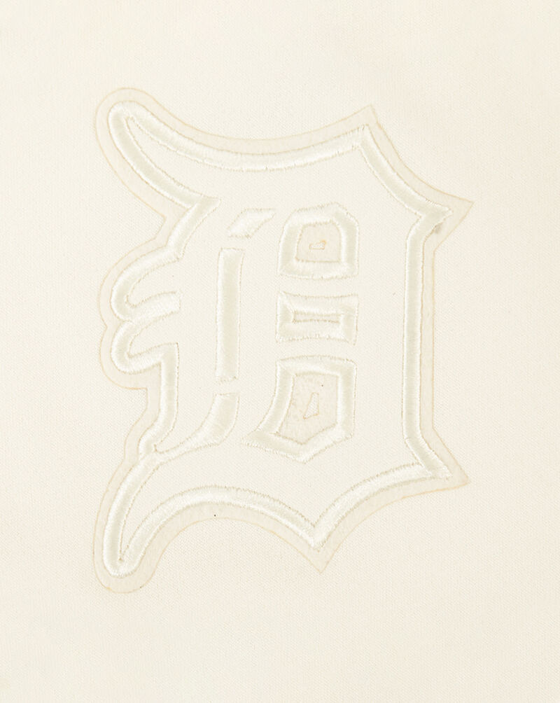 PRO STANDARD Big Boys' Detroit Tigers Neutral Fleece Crewneck LDTB5314985-EGG cream 2