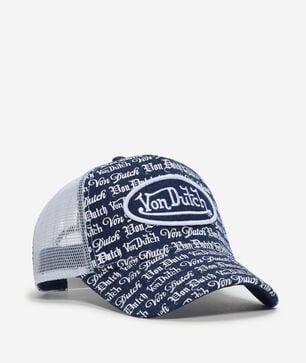 News Print Trucker Hat