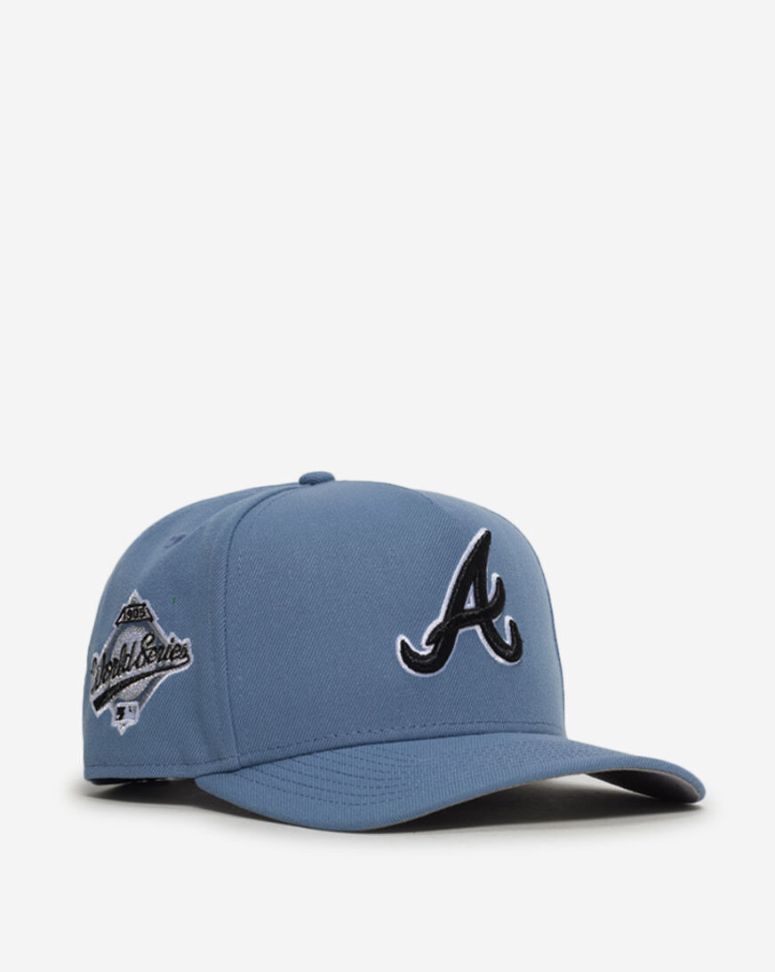 Shop New Era 9Fifty Atlanta Braves A-Frame Snapback Hat 71084041
