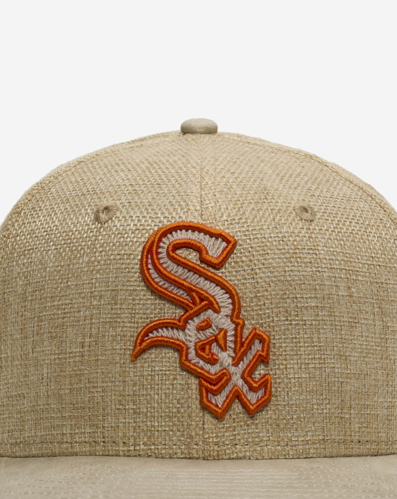 New Era 59Fifty Chicago White Sox Burlap Fitted Hat 60923538 Brown 2