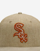 New Era 59Fifty Chicago White Sox Burlap Fitted Hat 60923538 Brown 2