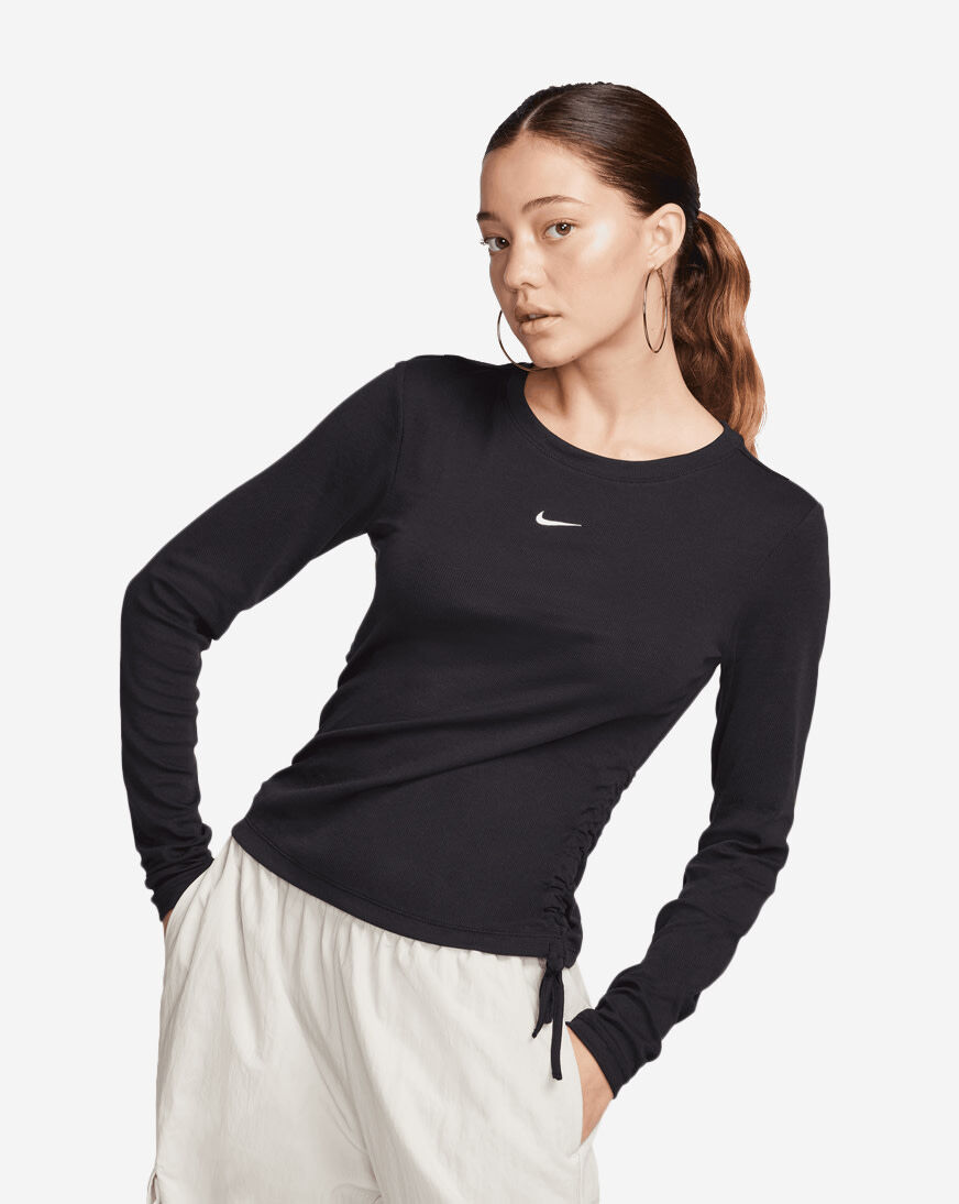 long sleeve nike crop