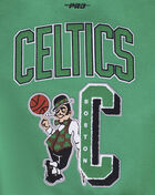 Boston Celtics Mash Up Rib Wool Varsity Jacket