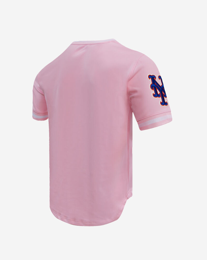 PRO STANDARD New York Mets Classic Chenille Double Knit Tee LNM131929-PNK Pink 3