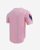 PRO STANDARD New York Mets Classic Chenille Double Knit Tee LNM131929-PNK Pink 3