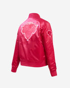 New York Knicks Triple Pink Satin Jacket