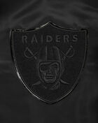 Las Vegas Raiders Triple Black Satin Jacket