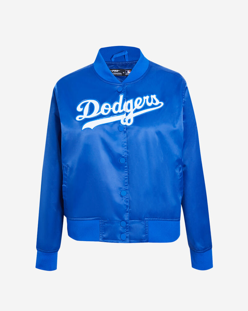 PRO STANDARD Los Angeles Dodgers Classic Satin Jacket  LLDU34419-DBL Blue 1