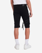 Multi Detail Cargo Denim Shorts
