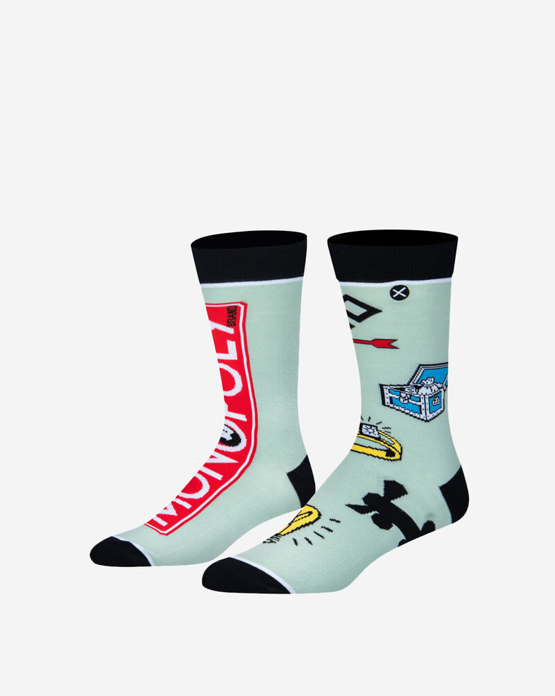 Odd Sox Monopoly Split Crew Socks (L) 36677MONCD Multi 1