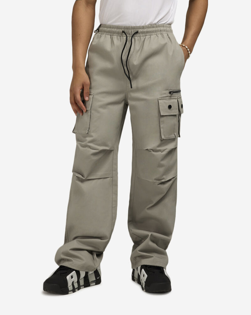 American Stitch Oversized Cargo Pants SS25B905-GRY Grey 1