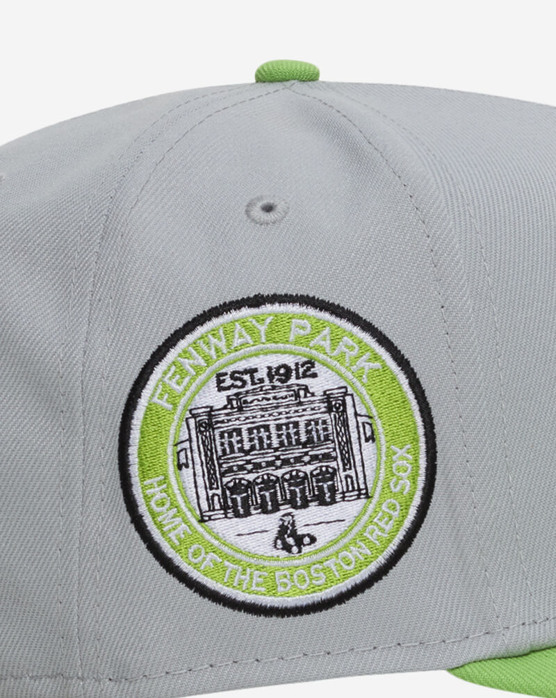 New Era 9Fifty Boston Red Sox A-Frame Snapback Hat 71015771 Grey 3