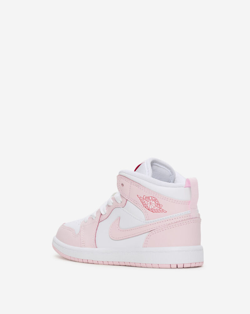 Jordan Little Kids' Jordan 1 Mid DQ8424-608 Pink 8