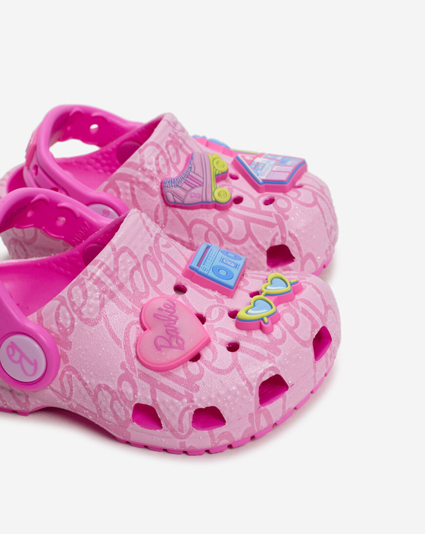 Shop Crocs Toddler Barbie Classic Clog 211407-90H pink | SNIPES USA