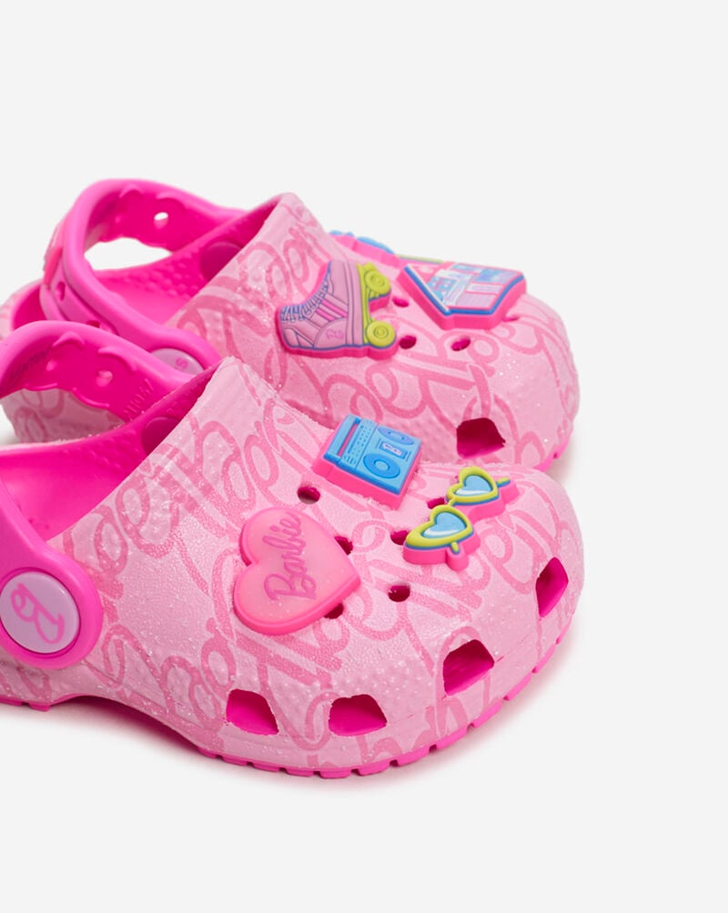 Crocs Toddler Barbie Classic Clog 211407-90H Pink 8