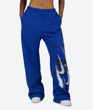 Studio Fleece Medium Weight Oversized High-Rise Straight-Leg Graphic Pants