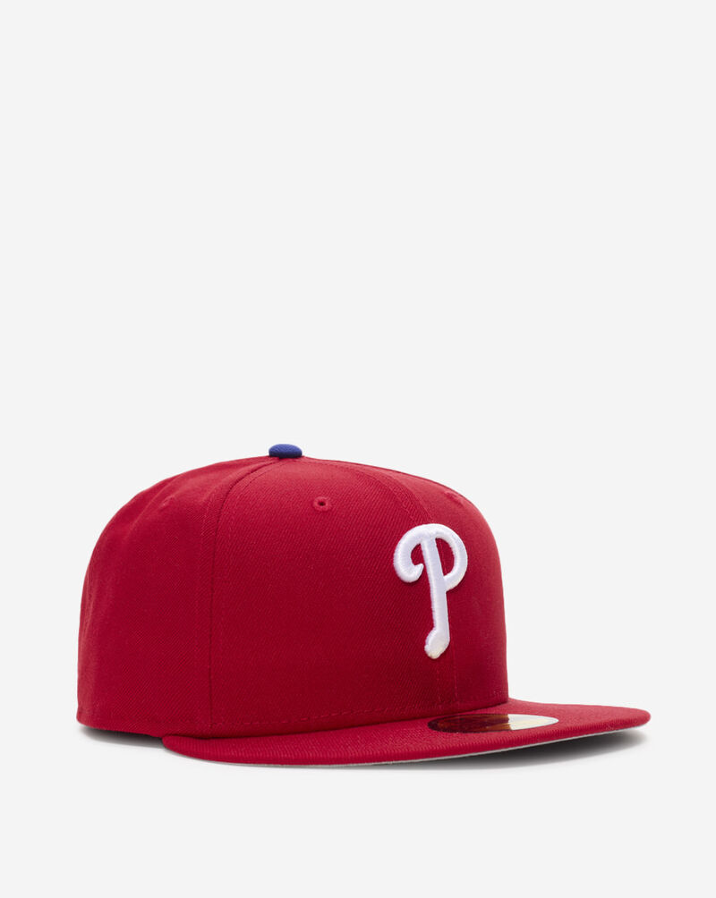 New Era 59Fifty Philadelphia Phillies Core Fitted Hat 70890418 Red 1
