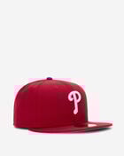 New Era 59Fifty Philadelphia Phillies Core Fitted Hat 70890418 Red 1