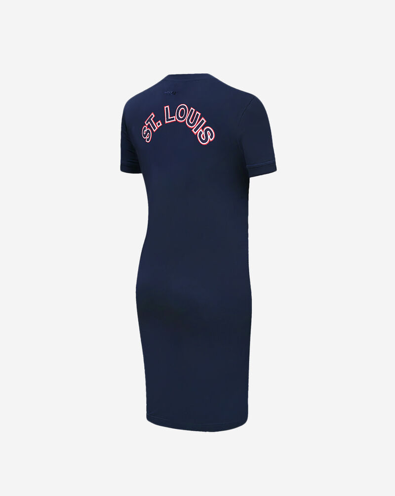 PRO STANDARD St. Louis Cardinals Classic Bodycon Dress LSCB37714-MDN Blue 3