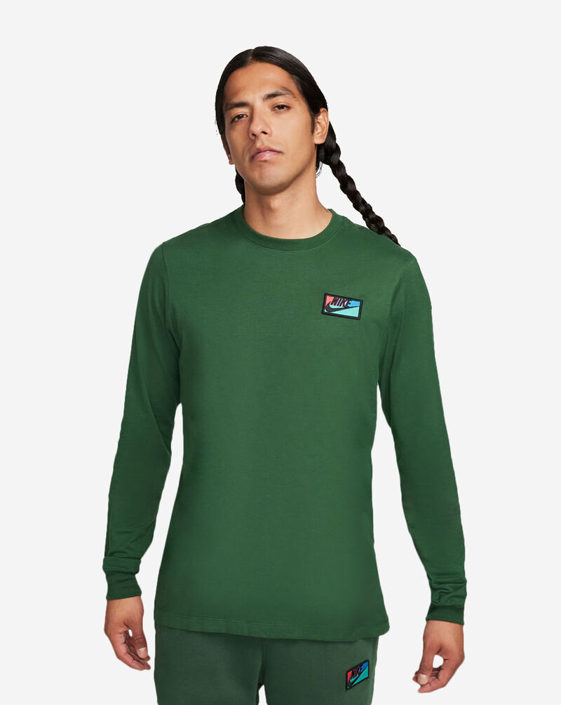 Nike NSW Essential Long-Sleeve Club Tee FJ1123-323 Beige 1