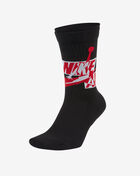 Jordan Legacy Jumpman Classics Crew Socks  CU6609-010 Black 1