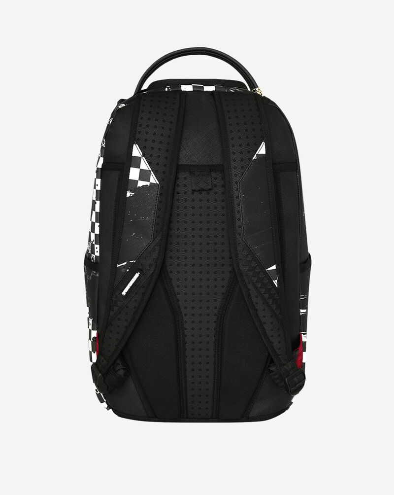 Sprayground Painted Over Check Backpack B8677 Multi 3