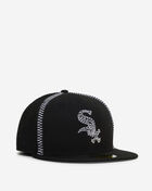 New Era 59Fifty Chicago White Sox Running Stitch Fitted Hat 60876428 Black 1