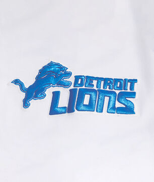 Detroit Lions Classic Chenille Double Knit Pull Over Hoodie