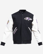 Pro Standard NFL Baltimore Ravens Varsity Jacket FBR641148-BLW Black 1