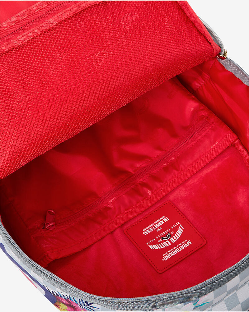 Sprayground Flowering Jungle Shark Backpack B8625 Multi 5