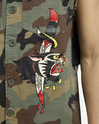 Ed Hardy Panther Twill Woven Jacket EHMSJ001-1-CAM Camo 3