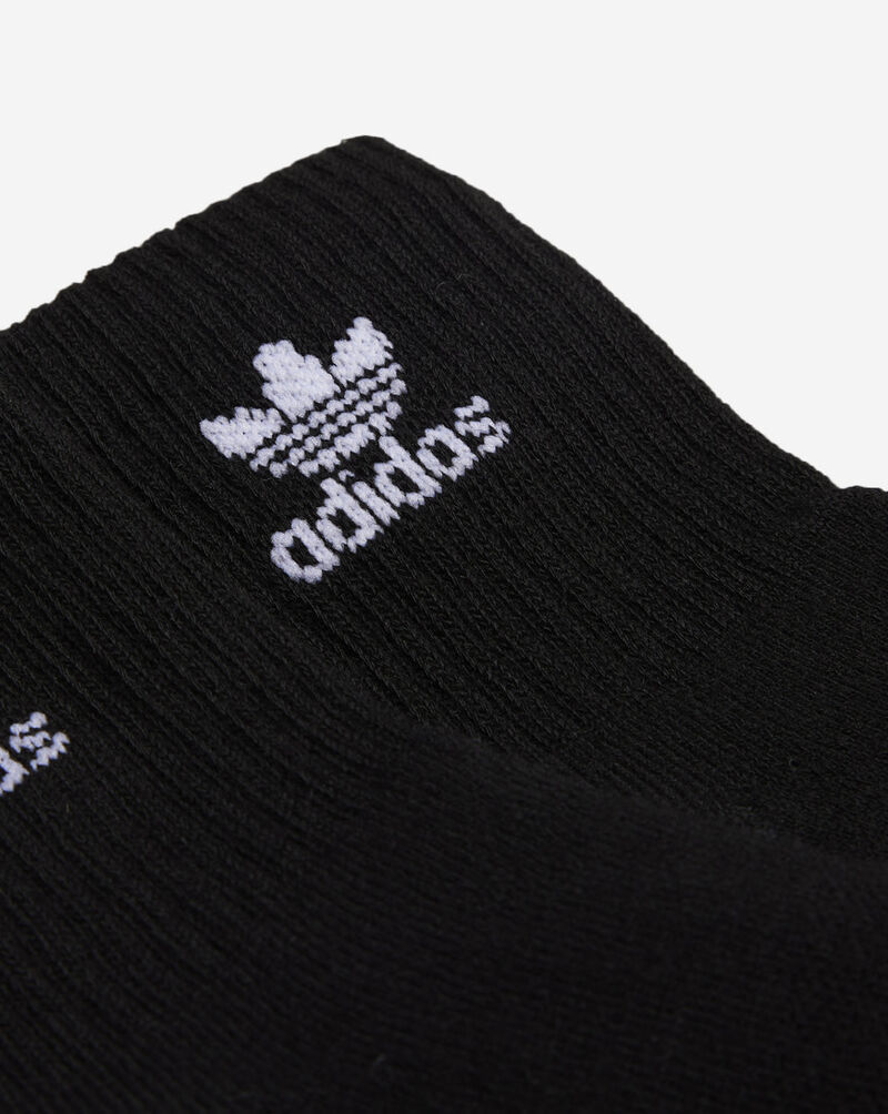 adidas Originals Trefoil 6PK Quarter Socks BH6436B Black 2