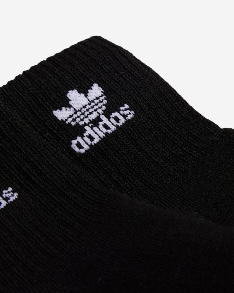 adidas Originals Trefoil 6PK Quarter Socks BH6436B Black 2