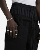 Inner Boxer Layer Wide Leg Twill Pants