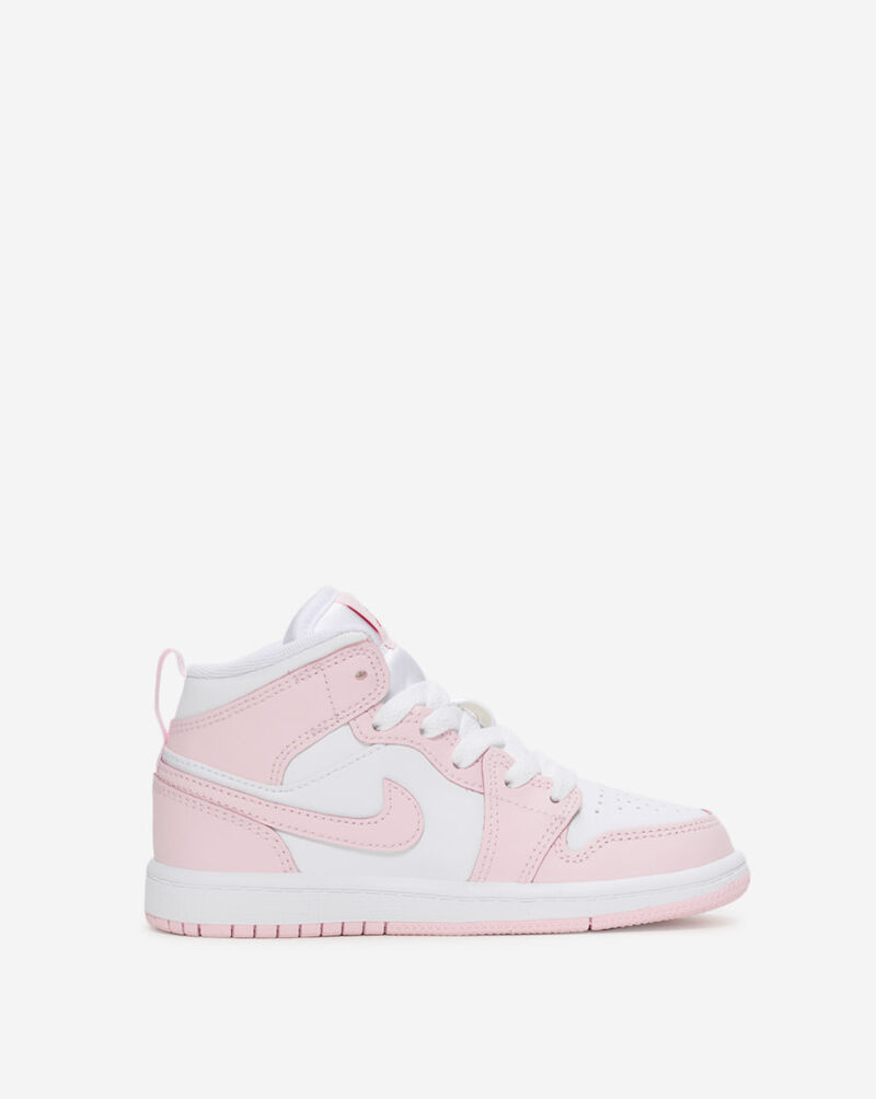 Jordan Little Kids' Jordan 1 Mid DQ8424-608 Pink 5