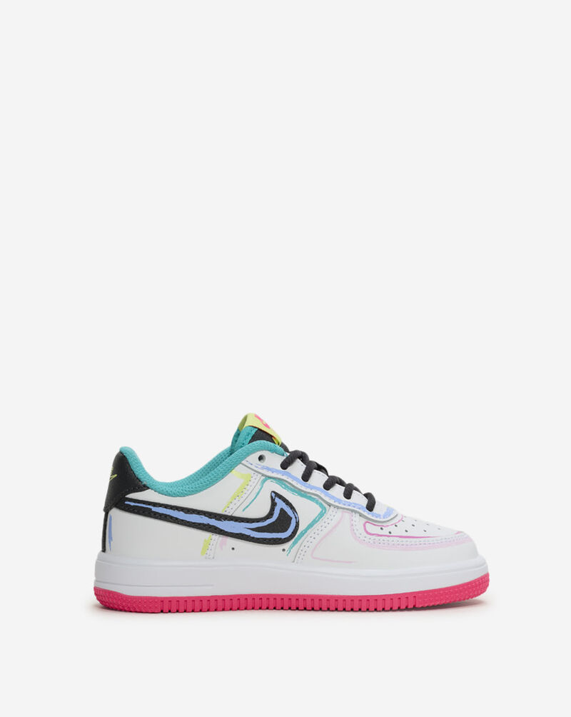 Nike Little Kids' Force 1 Low IR1821-100 White 4