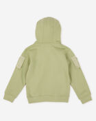Copper Rivet Toddler Pocket Pullover Hoodie 331033-OLV Green 2