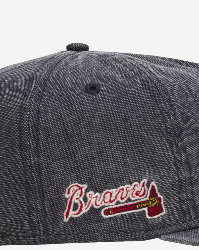 New Era 19Twenty Atlanta Braves Basic Snapback Hat 60800483 Blue 2