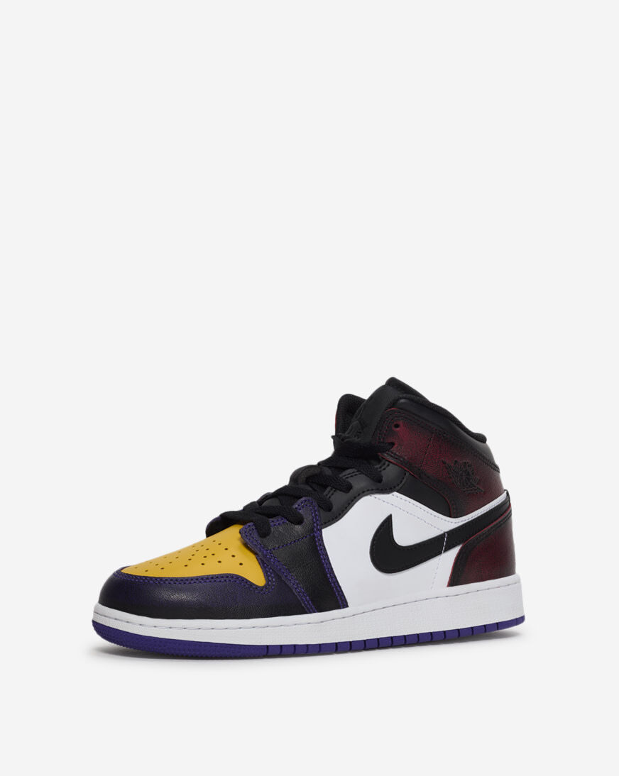 Shop Jordan Big Kids' Air Jordan 1 Mid SE BG IQ9700-611 red