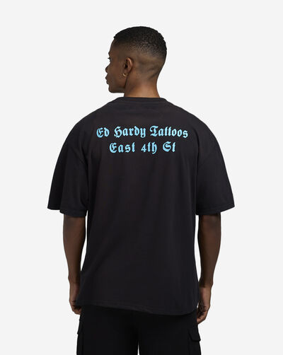 Sacred Heart Rhinestone Boxy Tee 