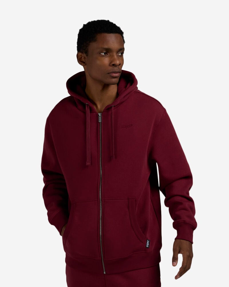 SNIPES Full Zip Hoodie FW25MC003-650 Red 1
