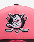 New Era 9Fifty Anaheim Ducks A-Frame Snapback Hat 71048741 Pink 2