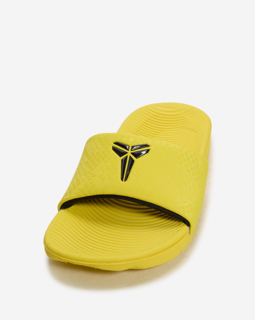 Shop Nike Little Kids' Kobe Kawa Slides IF2871-700P yellow