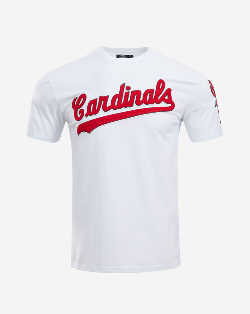 PRO STANDARD St. Louis Cardinals Short Sleeve Classic Chenille Tee LSC131723-WHT White 1