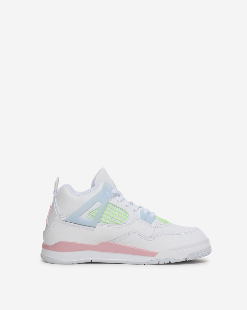 Jordan Little Kids' Air Jordan 4 Retro IB7069-100 White 4