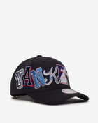 Mitchell  Ness New York Yankees Hyper Type Pro Crown Snapback Hat HP10053-NYYBLCK Black 1
