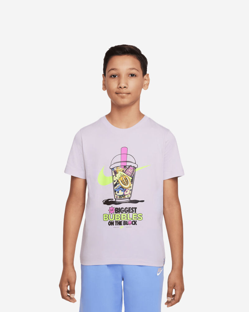 Nike Big Kids' NSW T-Shirt HQ3227-537 Purple 1
