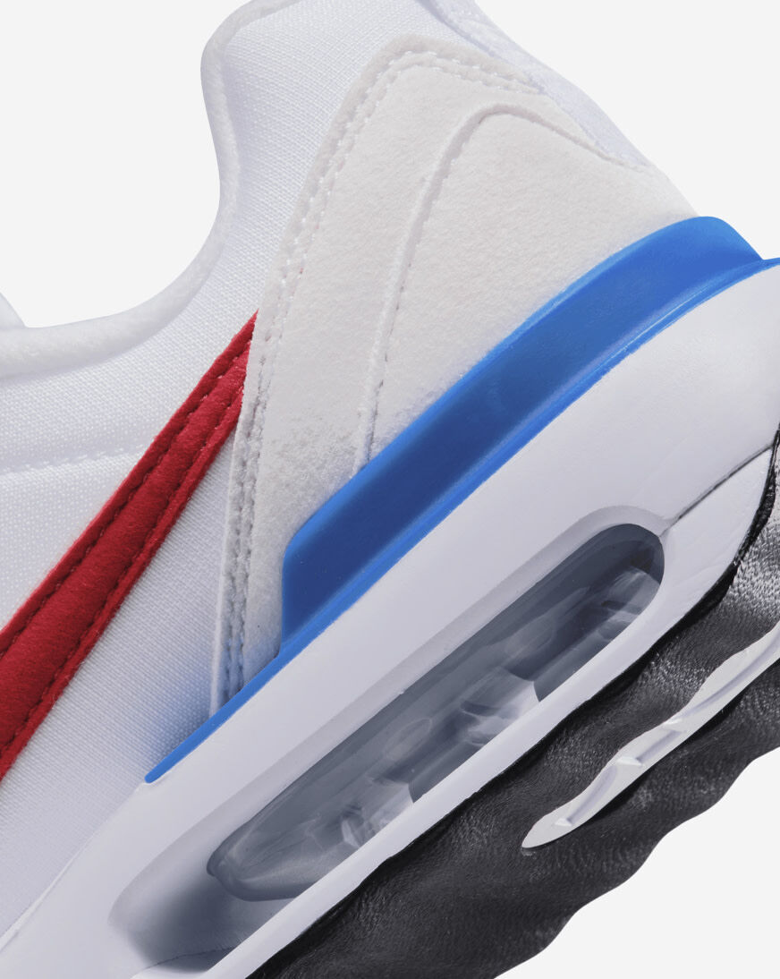 blue white red air max